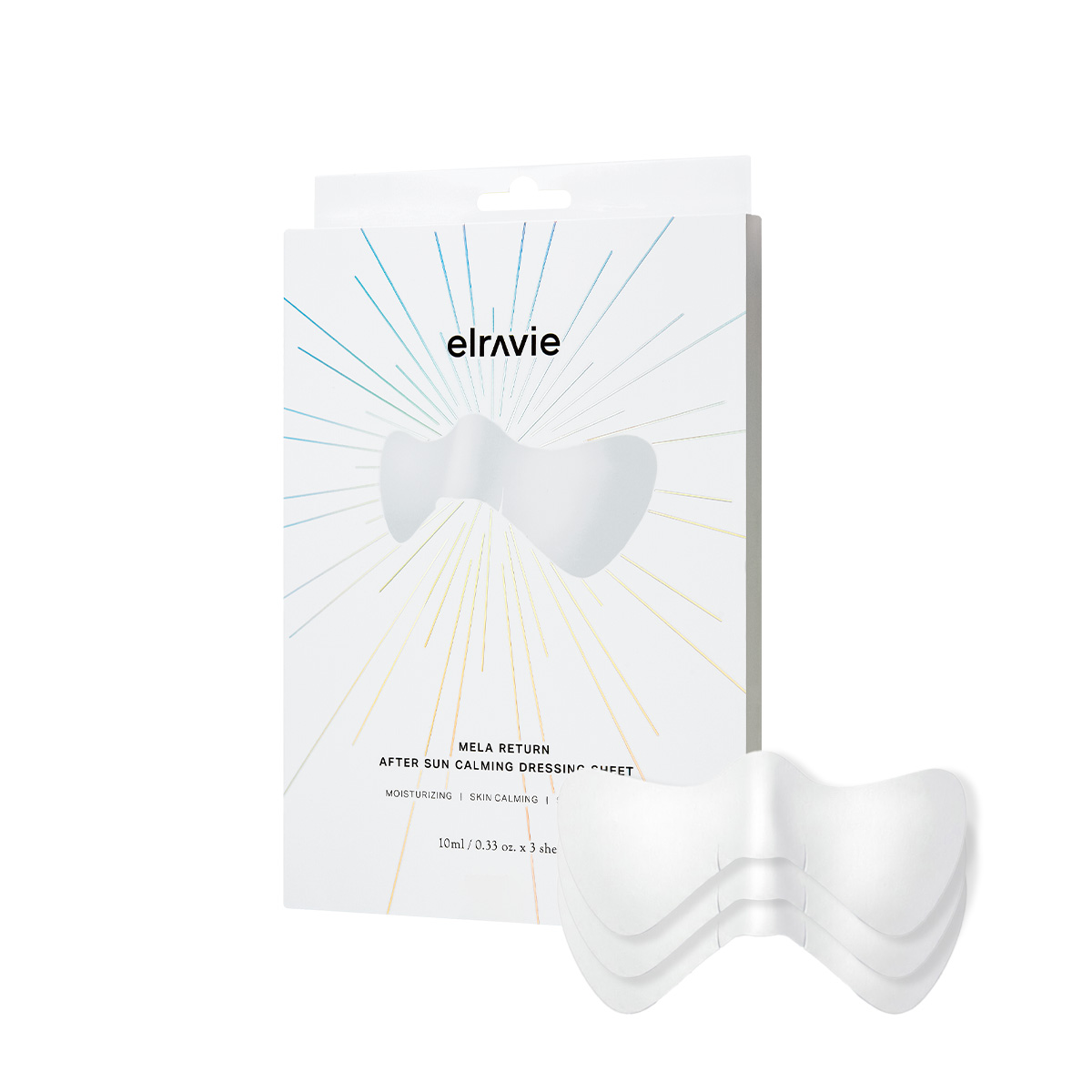 Mặt nạ Elravie After Sun Calming Sheet (Spot) 10g*3ea