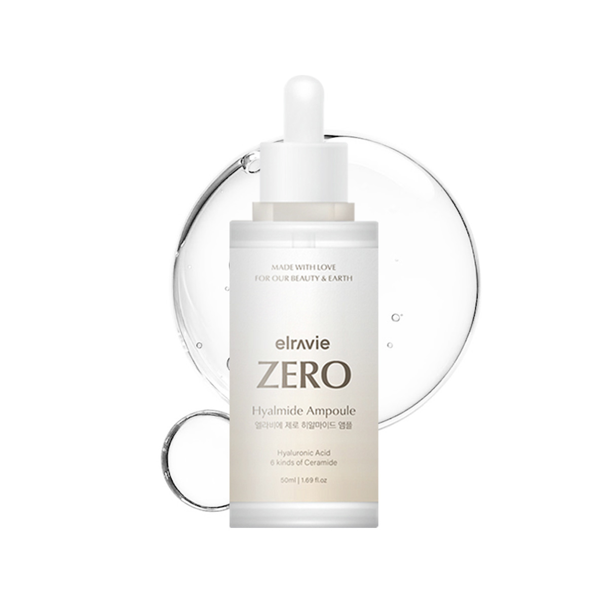 Tinh chất thuần chay Elravie Zero Hyalmide Ampoule
